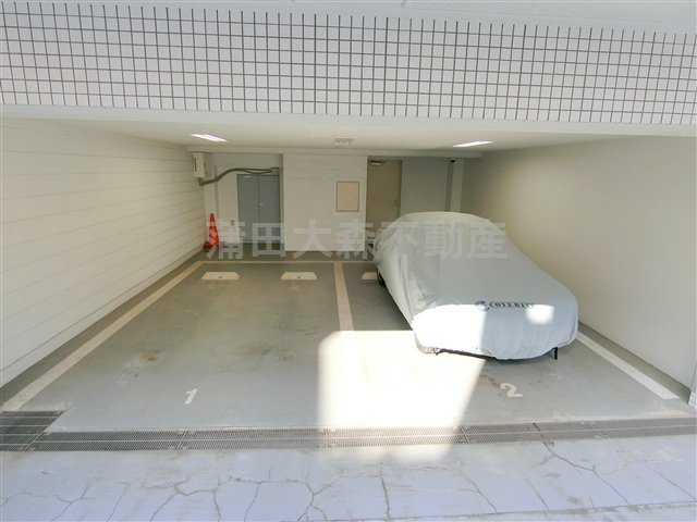ダイナシティ池上の駐車場|敷地内平置き駐車場　空き状況等詳細はお問合せください。