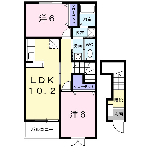 【間取り】 | マックス　ビューティー　Ｂ