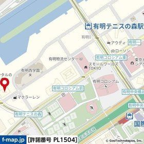 【地図】 | Brillia有明 City Tower(ブリリア有明シティタワー)