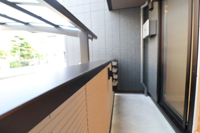 セレスティア藤江町のバルコニー