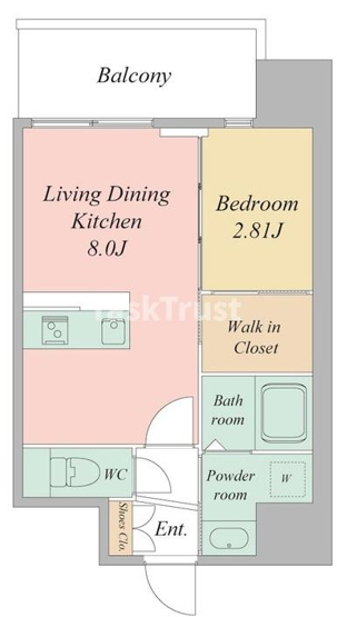 【間取り】 | LiveCasa天満橋