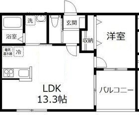 白桜館の間取り|間取りです。
