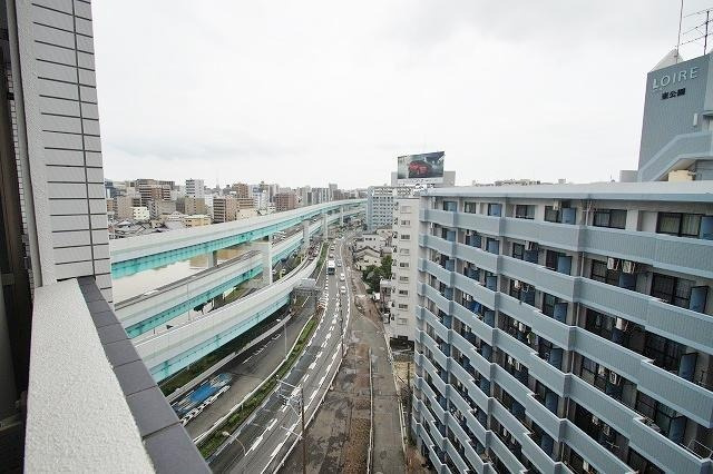 福岡市博多区千代２丁目のアパートのバルコニー|物件の画像13