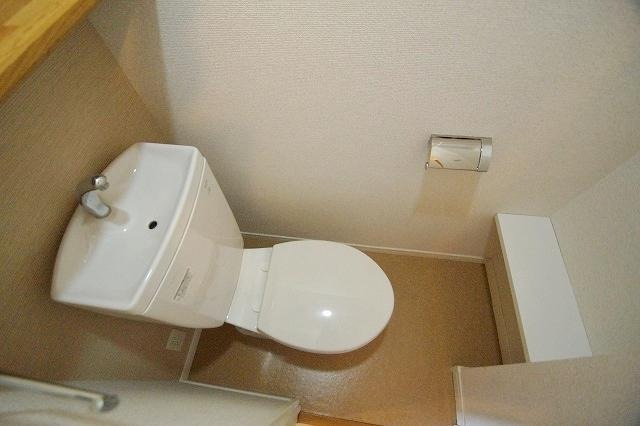 福岡市博多区千代２丁目のアパートのトイレ|物件の画像8