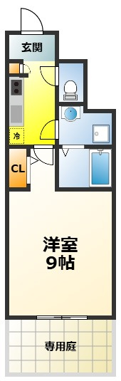 ファシルカワトⅡの間取り