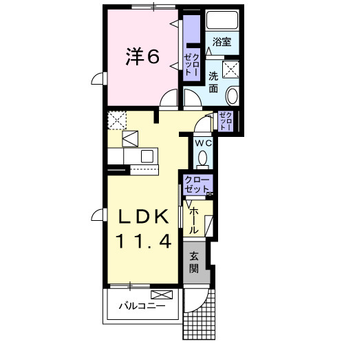 【間取り】 | シャロームＫＡＭＥＣＨＩ