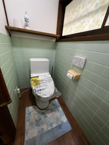 久留米市城島町城島の一戸建てのトイレ
