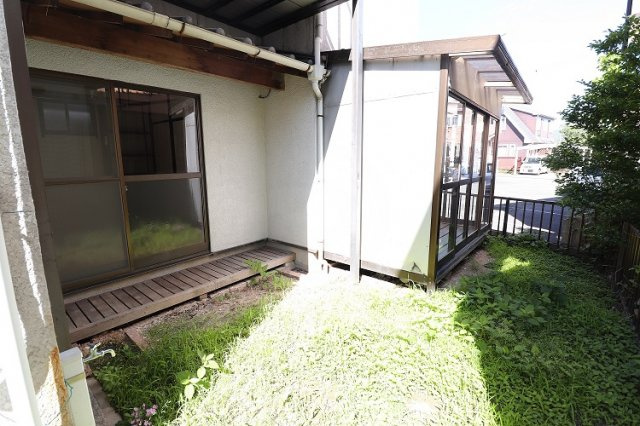 合川永松貸家の庭|入居前イメージ