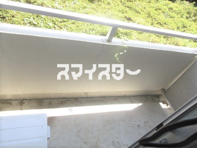 ビレッジコア八王子のバルコニー