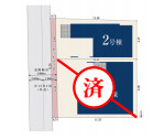 さいたま市北区盆栽町　0500②　新築一戸建て　02の区画図|2号棟