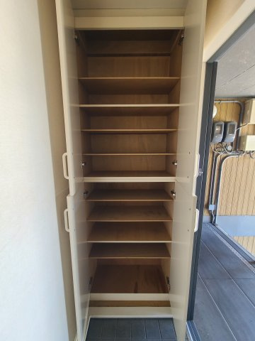 パティオの玄関|靴箱