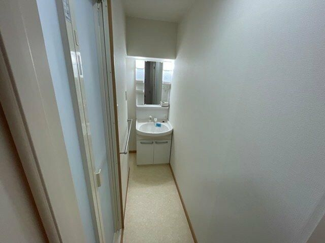 マンション旗の台の洗面所