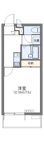 レオパレスマインの間取り