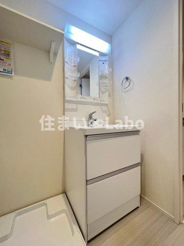 パイントール別府の独立洗面台|同建物別部屋参考写真