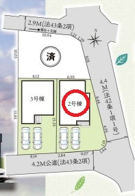 【区画図】 | グラファーレ柏原市田辺３期 | 区画図