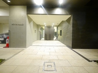 アーリアシティ川崎のエントランス