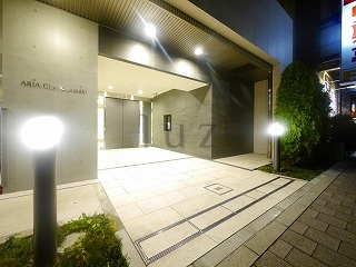 アーリアシティ川崎のエントランス