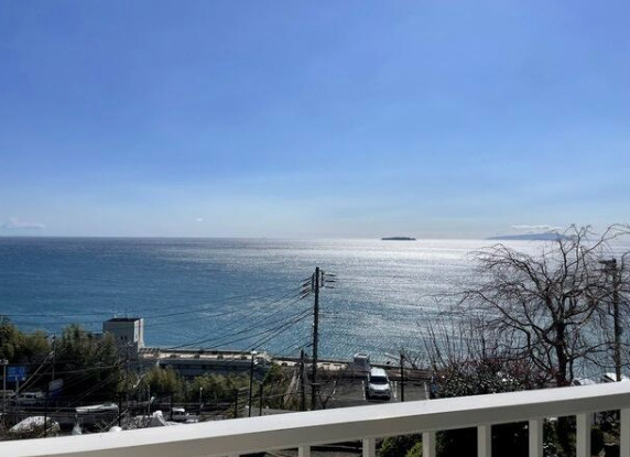 熱海ビラの展望|バルコニーからは海を一望できます