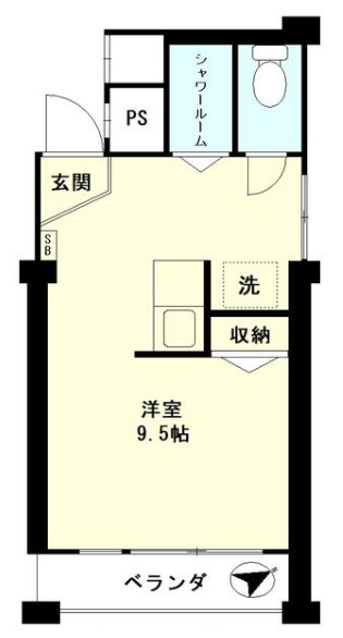 熱海ビラの間取り