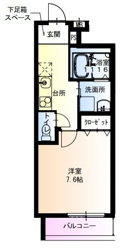 フジパレス俊徳道ＷＥＳＴの間取り