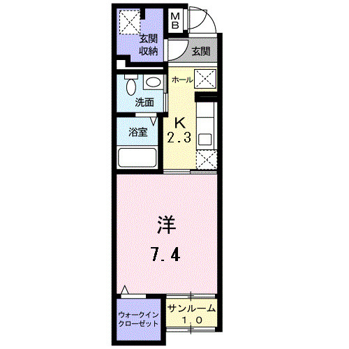 グレイスフルの間取り