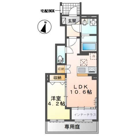 仮）川越市的場スターテラスⅡの間取り