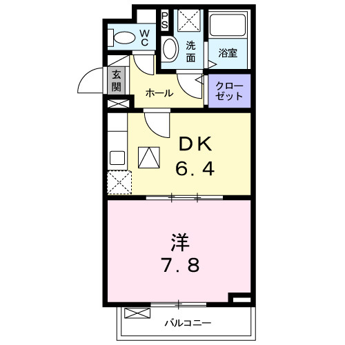 フローレンス松戸の間取り