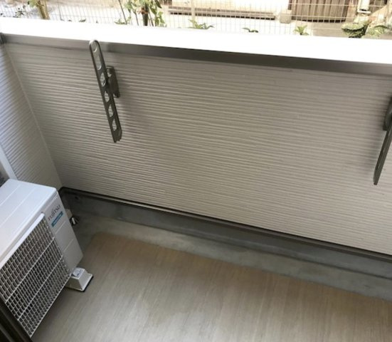 シエルブルー亀戸のバルコニー|暖かな日差しのふりそそぐバルコニー