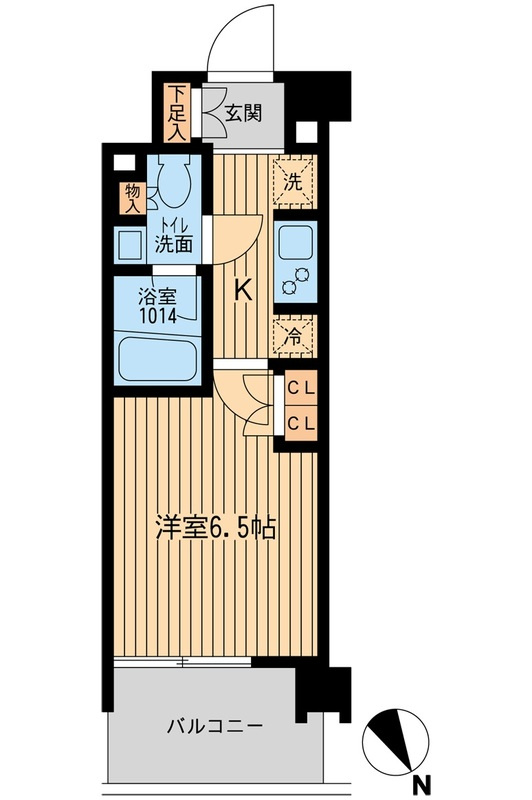 BLESS上池袋の間取り