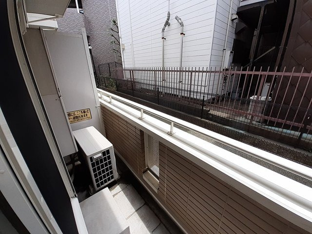 アームズ横山Ⅱのバルコニー
