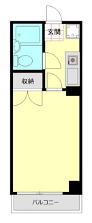 【間取り】 | ロイヤルハイツ扇橋 | 間取りです。