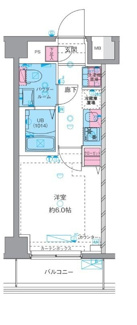 【間取り】 | ジェノヴィアお花茶屋Ⅱスカイガーデン | 間取りです。