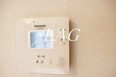 【セキュリティ】 | セジュール | モニター付きインターフォンです。