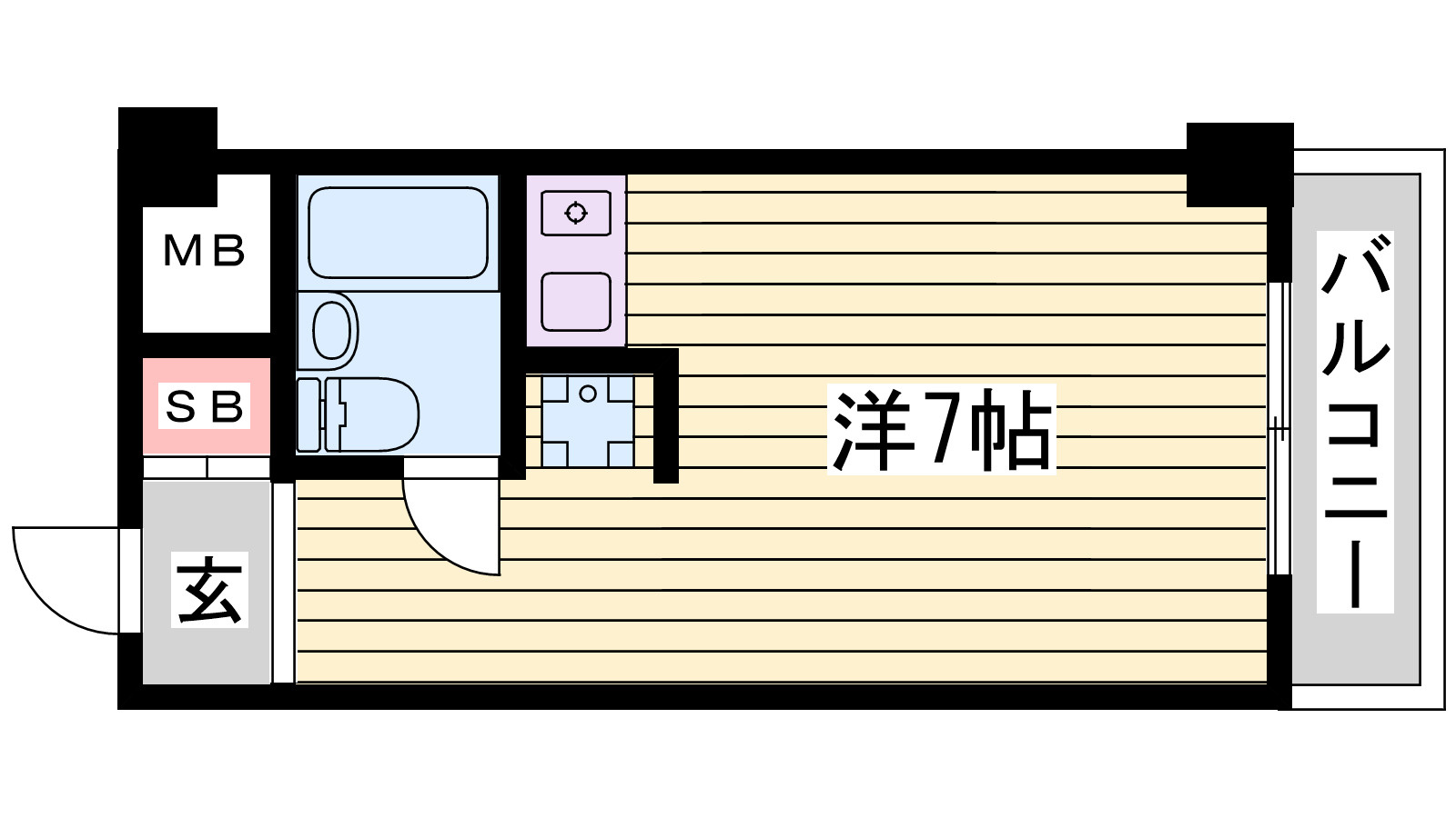 リアライズ今寺の間取り