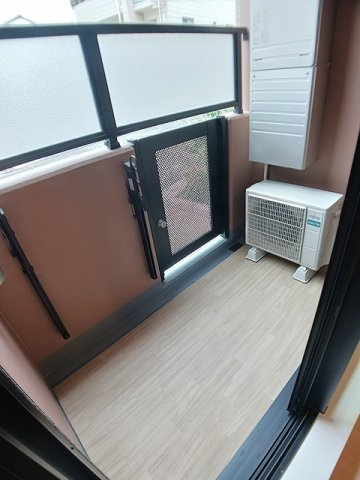 カーサ　アリビオのバルコニー