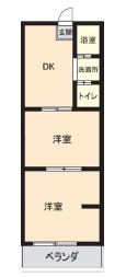 芦田マンションの間取り