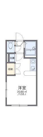 レオパレスアイビーＪコトニの間取り