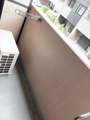 市川市妙典５丁目の賃貸マンションのバルコニー