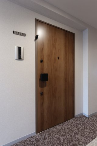 エル・セレーノ横浜の玄関|※写真は同タイプ住戸です。