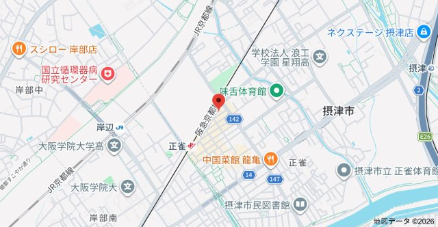 DAP正雀の地図