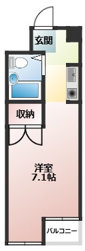レジデンスLINDOの間取り