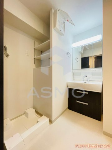 【洗面所】 | サンシエロ東今里 | 同マンション別部屋　参考写真