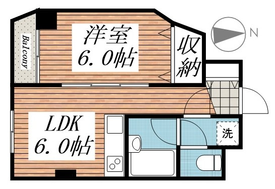 カレジ馬込の間取り|間取り