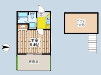 Bricks F18の間取り