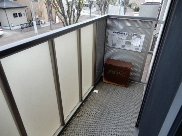 サンセットUⅡのバルコニー