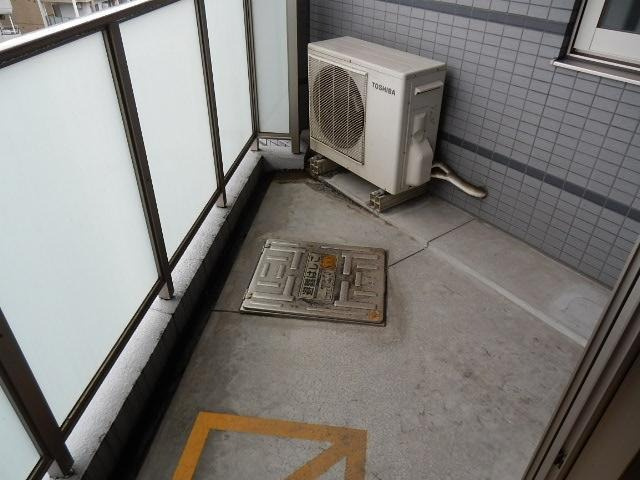 福岡市中央区薬院３丁目の賃貸マンションのバルコニー|物件の画像10