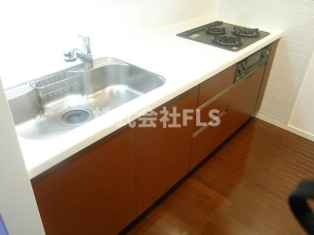 豊島区駒込４丁目の賃貸マンションのキッチン