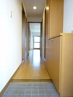 サンヒルズ柏Ｂの玄関