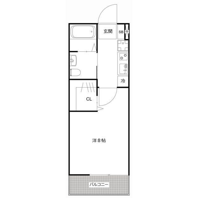 ＭＱｕａｒｔｏ拝島Ⅱの間取り