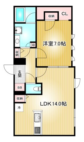 quador noie 今池｜名古屋市の賃貸ならMy賃貸の間取り|quador noie 今池